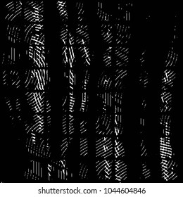 Grunge halftone black and white line texture background. Abstract stripe vector illustration Texture
