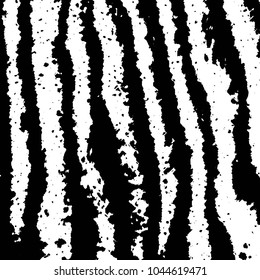 Grunge halftone black and white line texture background. Abstract stripe vector illustration Texture

