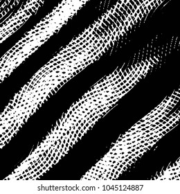 Grunge halftone black and white line texture background. Abstract stripe vector illustration Texture
