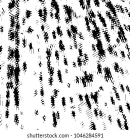 Grunge halftone black and white line texture background. Abstract stripe vector illustration Texture
