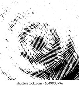 Grunge halftone black and white line texture background. Abstract stripe vector illustration Texture
