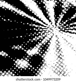 Grunge halftone black and white line texture background. Abstract stripe vector illustration Texture
