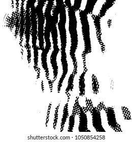 Grunge halftone black and white line texture background. Abstract stripe vector illustration Texture

