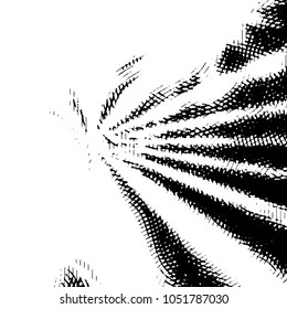 Grunge halftone black and white line texture background. Abstract stripe vector illustration Texture
