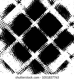 Grunge halftone black and white line texture background. Abstract stripe vector illustration Texture
