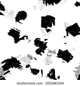 Grunge halftone black and white line texture background. Abstract stripe vector illustration Texture
