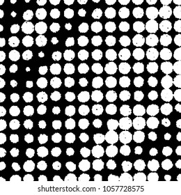 Grunge halftone black and white line texture background. Abstract stripe vector illustration Texture
