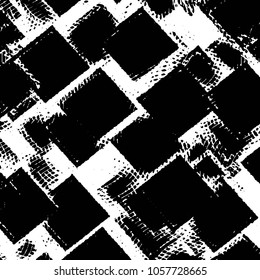 Grunge halftone black and white line texture background. Abstract stripe vector illustration Texture
