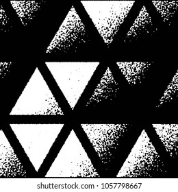 Grunge halftone black and white line texture background. Abstract stripe vector illustration Texture
