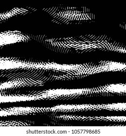Grunge halftone black and white line texture background. Abstract stripe vector illustration Texture
