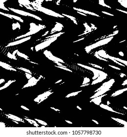 Grunge halftone black and white line texture background. Abstract stripe vector illustration Texture
