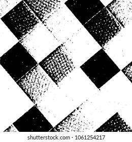 Grunge halftone black and white line texture background. Abstract stripe vector illustration Texture
