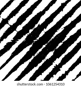 Grunge halftone black and white line texture background. Abstract stripe vector illustration Texture
