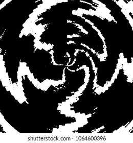 Grunge halftone black and white line texture background. Abstract stripe vector illustration Texture
