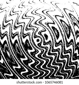 Grunge halftone black and white line texture background. Abstract stripe vector illustration Texture
