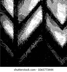 Grunge halftone black and white line texture background. Abstract stripe vector illustration Texture
