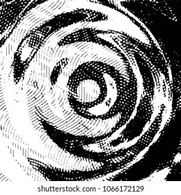 Grunge halftone black and white line texture background. Abstract stripe vector illustration Texture
