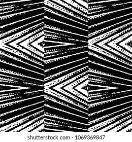 Grunge halftone black and white line texture background. Abstract stripe vector illustration Texture
