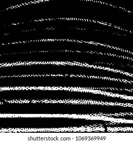 Grunge halftone black and white line texture background. Abstract stripe vector illustration Texture
