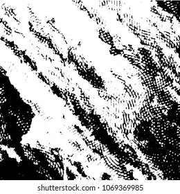 Grunge halftone black and white line texture background. Abstract stripe vector illustration Texture
