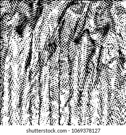 Grunge halftone black and white line texture background. Abstract stripe vector illustration Texture

