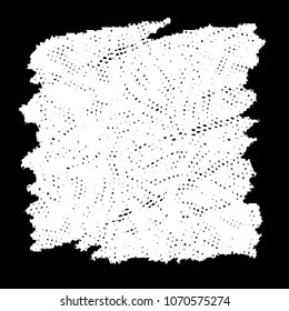 Grunge halftone black and white line texture background. Abstract stripe vector illustration Texture
