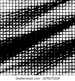Grunge halftone black and white line texture background. Abstract stripe vector illustration Texture
