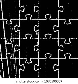 Grunge halftone black and white line texture background. Abstract stripe vector illustration Texture
