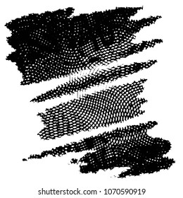 Grunge halftone black and white line texture background. Abstract stripe vector illustration Texture
