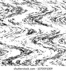 Grunge halftone black and white line texture background. Abstract stripe vector illustration Texture
