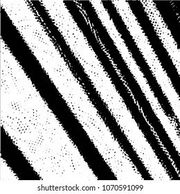 Grunge halftone black and white line texture background. Abstract stripe vector illustration Texture
