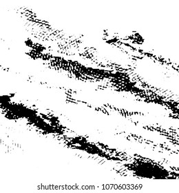 Grunge halftone black and white line texture background. Abstract stripe vector illustration Texture

