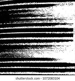 Grunge halftone black and white line texture background. Abstract stripe vector illustration Texture
