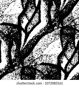 Grunge halftone black and white line texture background. Abstract stripe vector illustration Texture

