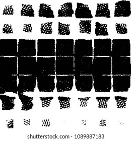 Grunge halftone black and white line texture background. Abstract stripe vector illustration Texture
