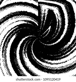Grunge halftone black and white line texture background. Abstract stripe vector illustration Texture
