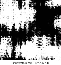 Grunge halftone black and white line texture background. Abstract stripe vector illustration Texture
