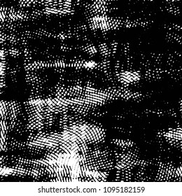 Grunge halftone black and white line texture background. Abstract stripe vector illustration Texture
