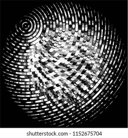 Grunge halftone black and white line texture background. Abstract spotted vector illustration Texture
