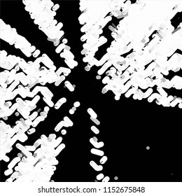Grunge halftone black and white line texture background. Abstract spotted vector illustration Texture
