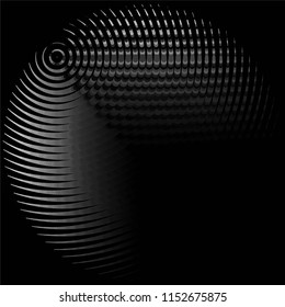 Grunge halftone black and white line texture background. Abstract spotted vector illustration Texture
