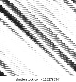 Grunge halftone black and white line texture background. Abstract spotted vector illustration Texture
