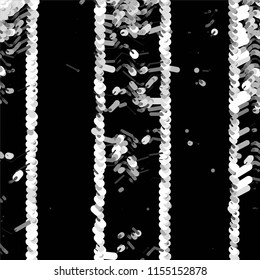 Grunge halftone black and white line texture background. Abstract spotted vector illustration Texture
