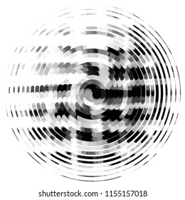 Grunge halftone black and white line texture background. Abstract spotted vector illustration Texture
