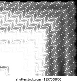 Grunge halftone black and white line texture background. Abstract spotted vector illustration Texture
