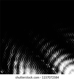 Grunge halftone black and white line texture background. Abstract spotted vector illustration Texture
