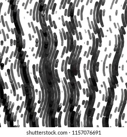Grunge halftone black and white line texture background. Abstract spotted vector illustration Texture
