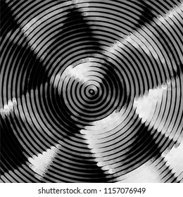 Grunge halftone black and white line texture background. Abstract spotted vector illustration Texture
