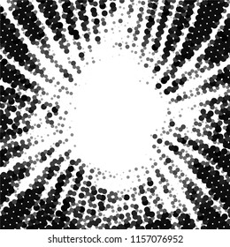 Grunge halftone black and white line texture background. Abstract spotted vector illustration Texture
