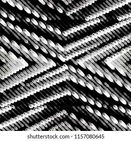 Grunge halftone black and white line texture background. Abstract spotted vector illustration Texture
